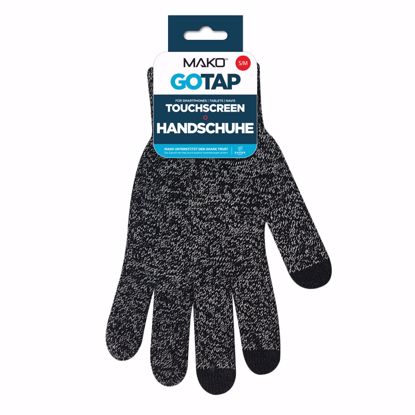 Picture of Mako MAKO GOTAP Touchscreen Gloves in S/M in Heather