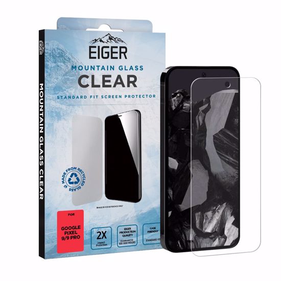 Picture of Eiger Eiger Mountain Glass CLEAR Screen Protector for Google Pixel 9/9 Pro