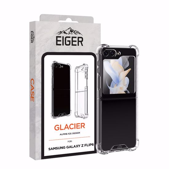 Picture of Eiger Eiger FLIP Glacier Case for Samsung Z Flip6 in Clear