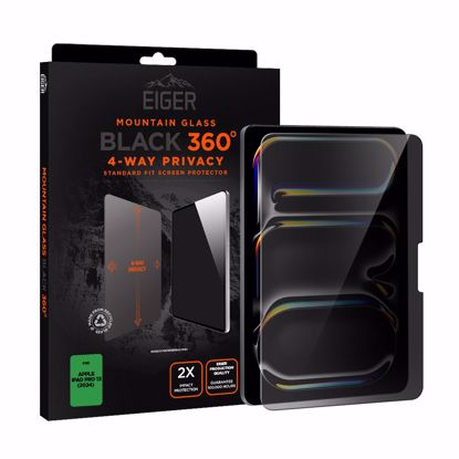 Picture of Eiger Eiger Mountain Black Privacy 360 TSP Screen Protector for iPad Pro 13 (2024)