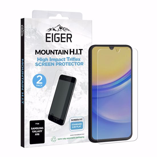 Picture of Eiger Eiger Mountain H.I.T Screen Protector (2 Pack) for Samsung A16