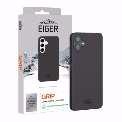 Picture of Eiger Eiger Grip Case for Samsung Galaxy A06 in Black