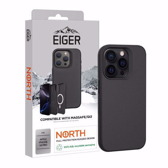 Picture of Eiger Eiger North Magsafe Case iPhone 16 Pro Black