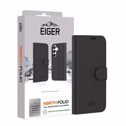 Picture of Eiger Eiger North Folio Case for Samsung Galaxy A53 5G in Black