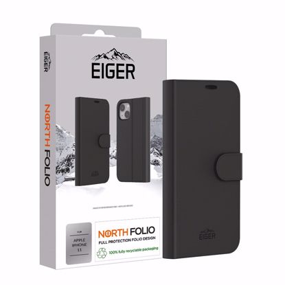 Picture of Eiger Eiger North Folio Case for iPhone 11 in Black