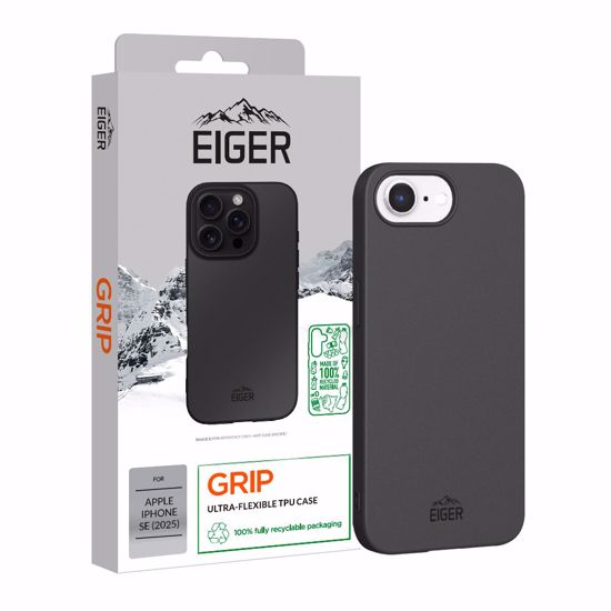 Picture of Eiger Eiger GRS Grip Case for Apple iPhone 16e in Black